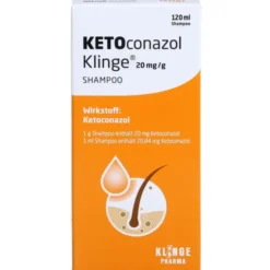 KETOCONAZOL Klinge 20 mg/g Shampoo 120 ml