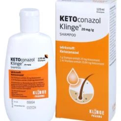KETOCONAZOL Klinge 20 mg/g Shampoo 120 ml