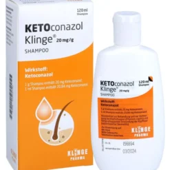 KETOCONAZOL Klinge 20 mg/g Shampoo 120 ml