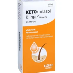 KETOCONAZOL Klinge 20 mg/g Shampoo 120 ml