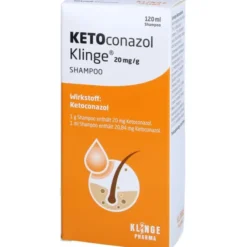 KETOCONAZOL Klinge 20 mg/g Shampoo 120 ml