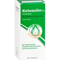KETOZOLIN 2% Shampoo 60 ml