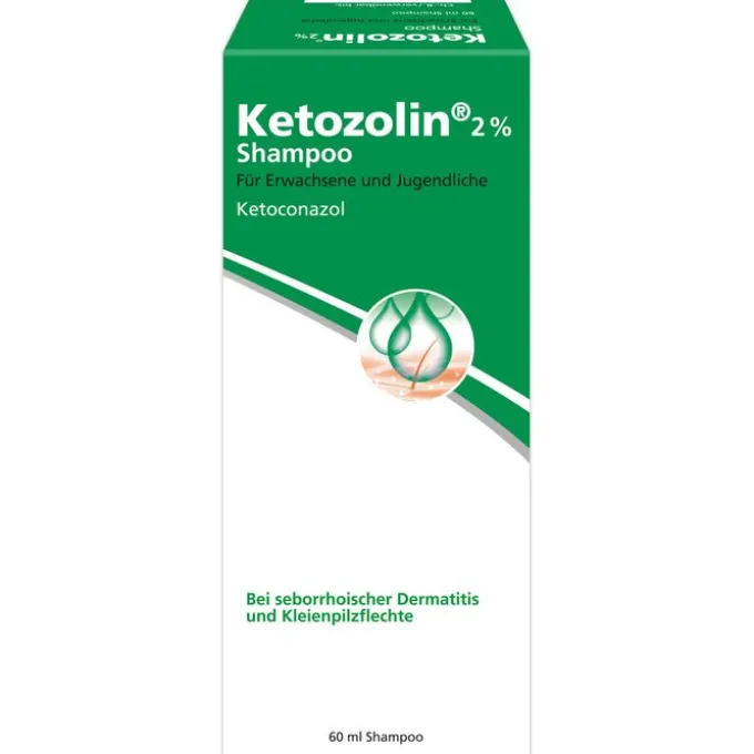 KETOZOLIN 2% Shampoo 60 ml