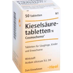 KIESELSÄURETABLETTEN N Cosmochema 50 St