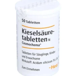 KIESELSÄURETABLETTEN N Cosmochema 50 St