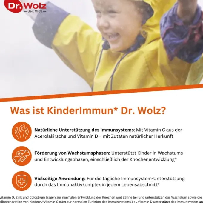 KINDERIMMUN Dr.Wolz Pulver 65 g