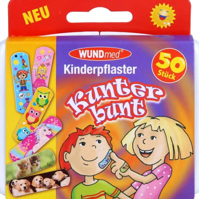 KINDERPFLASTER Kunterbunt 50 St