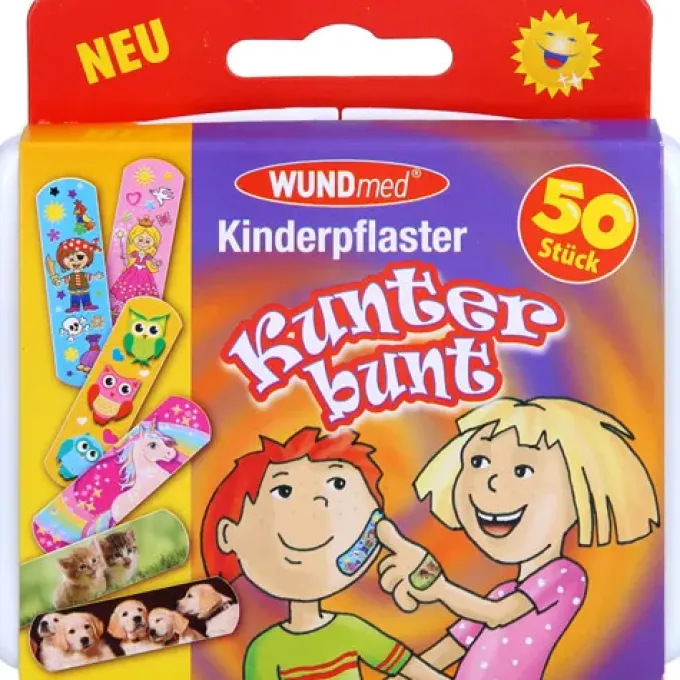 KINDERPFLASTER Kunterbunt 50 St