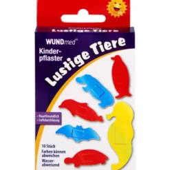 KINDERPFLASTER lustige Tiere 10 St