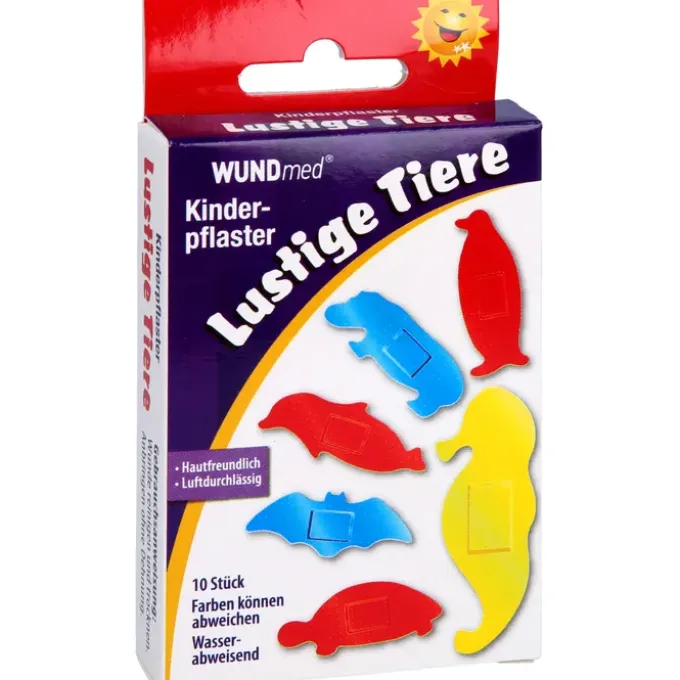 KINDERPFLASTER lustige Tiere 10 St
