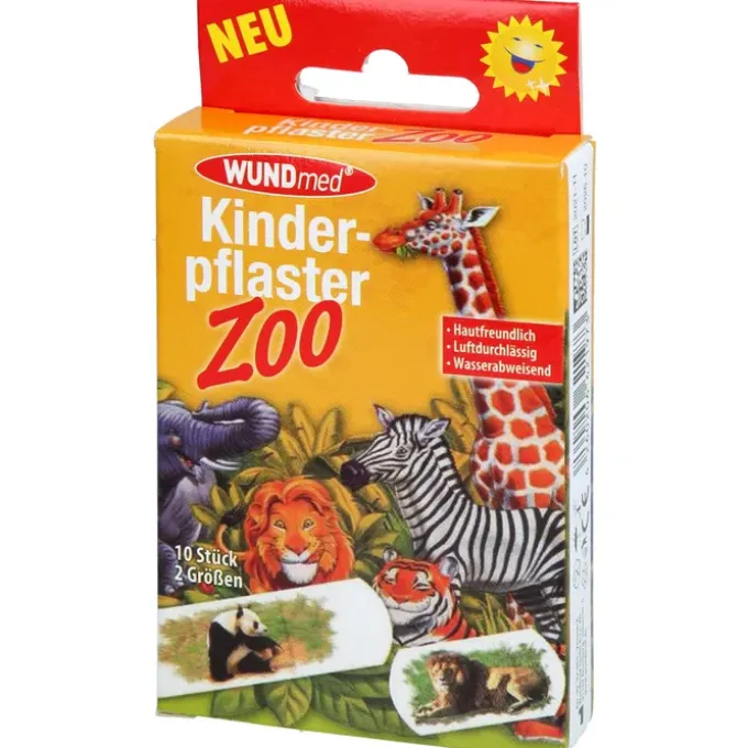 KINDERPFLASTER Zoo 2 Größen 10 St