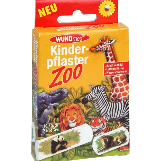 KINDERPFLASTER Zoo 2 Größen 10 St