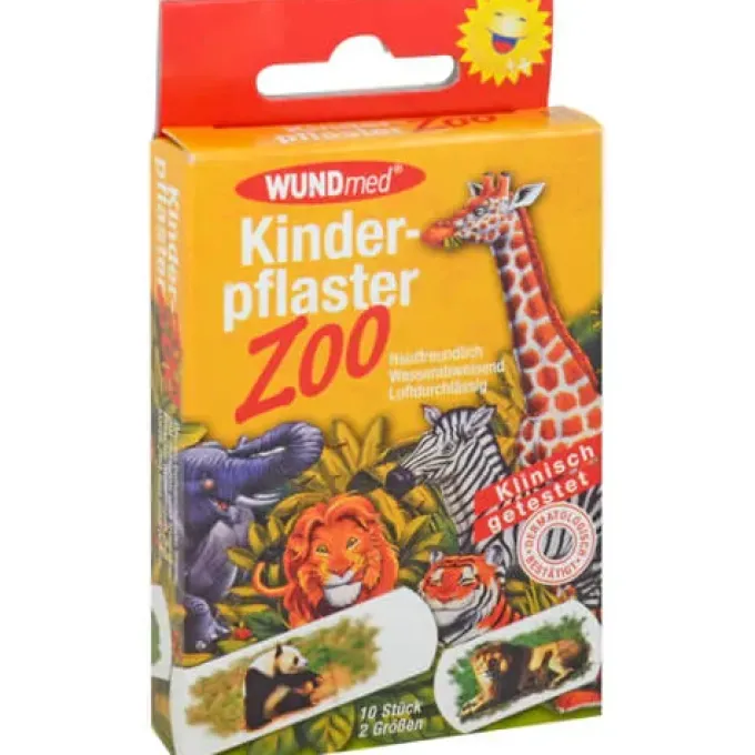 KINDERPFLASTER Zoo 2 Größen 10 St