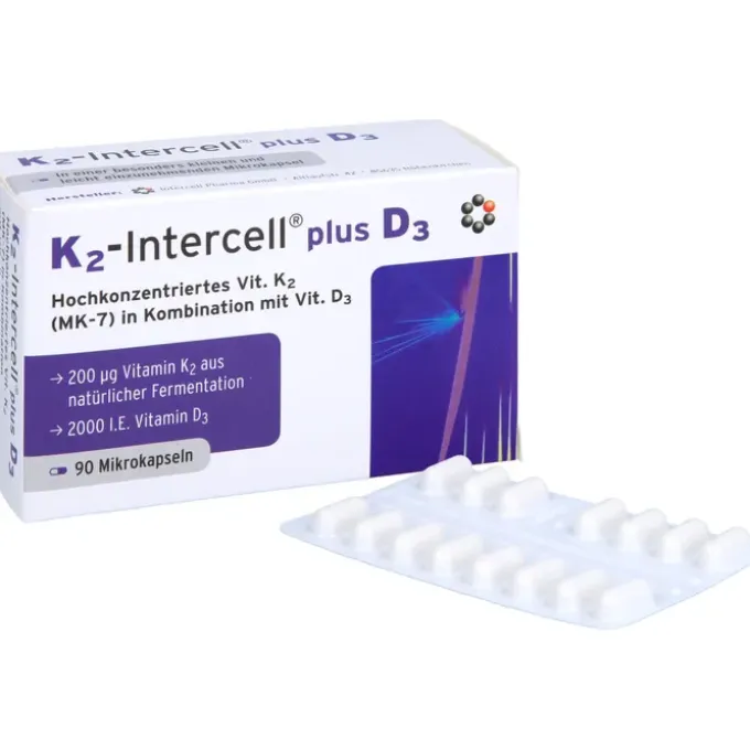K2-INTERCELL plus D3 Kapseln 90 Stück