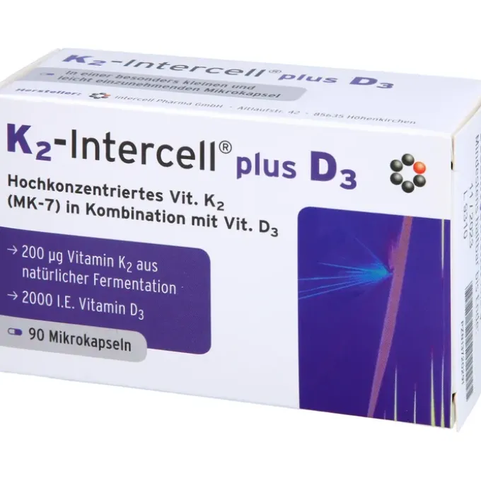 K2-INTERCELL plus D3 Kapseln 90 Stück