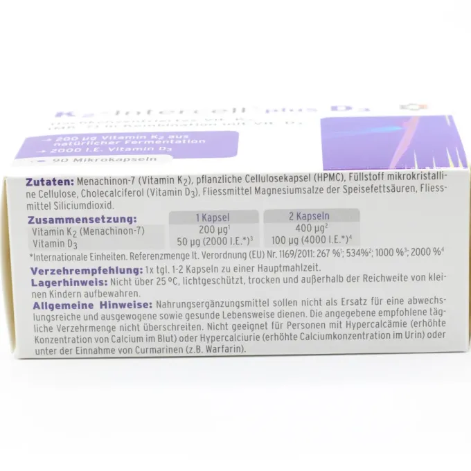 K2-INTERCELL plus D3 Kapseln 90 Stück