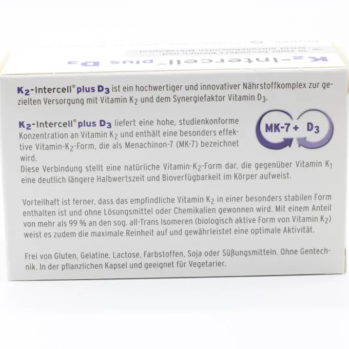 K2-INTERCELL plus D3 Kapseln 90 Stück