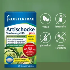 KLOSTERFRAU Artischocke plus Cholin Tabletten 30 Stück  à 0,67 g