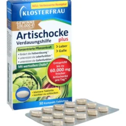 KLOSTERFRAU Artischocke plus Cholin Tabletten 30 Stück  à 0,67 g