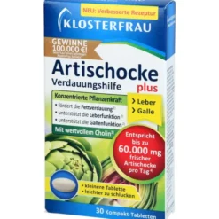 KLOSTERFRAU Artischocke plus Cholin Tabletten 30 Stück  à 0,67 g