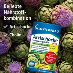 KLOSTERFRAU Artischocke plus Cholin Tabletten 30 Stück  à 0,67 g