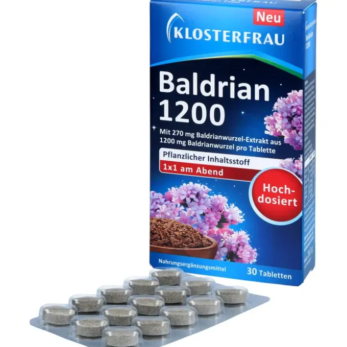KLOSTERFRAU Baldrian 1200 Tabletten 30 Stück