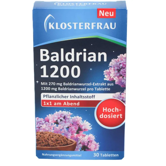 KLOSTERFRAU Baldrian 1200 Tabletten 30 Stück