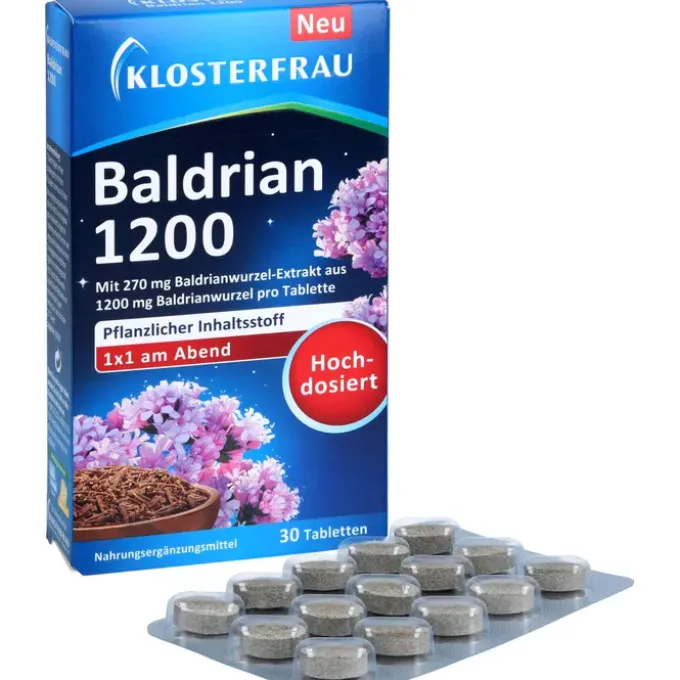 KLOSTERFRAU Baldrian 1200 Tabletten 30 Stück