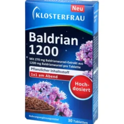 KLOSTERFRAU Baldrian 1200 Tabletten 30 Stück