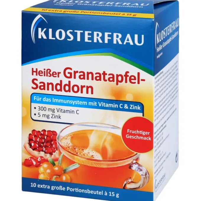 KLOSTERFRAU Broncholind heißer Granatapfel-Sandd. 10 Stück