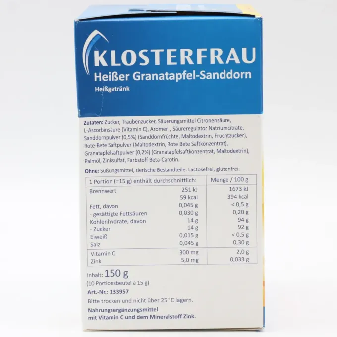 KLOSTERFRAU Broncholind heißer Granatapfel-Sandd. 10 Stück