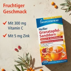 KLOSTERFRAU Broncholind heißer Granatapfel-Sandd. 10 Stück