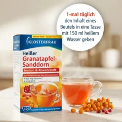 KLOSTERFRAU Broncholind heißer Granatapfel-Sandd. 10 Stück