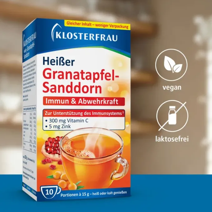 KLOSTERFRAU Broncholind heißer Granatapfel-Sandd. 10 Stück