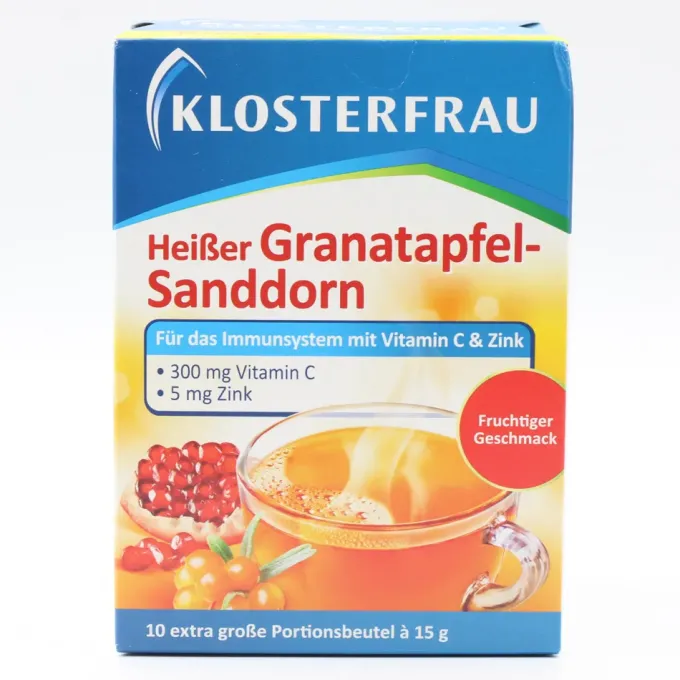 KLOSTERFRAU Broncholind heißer Granatapfel-Sandd. 10 Stück