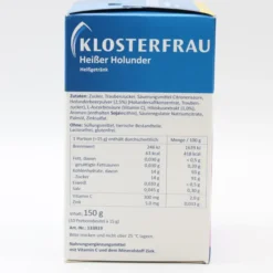 KLOSTERFRAU Broncholind heißer Holunder Granulat 10 Stück