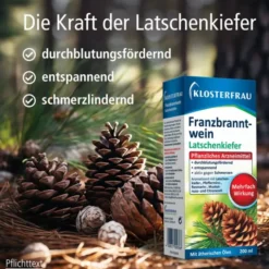 KLOSTERFRAU Franzbranntwein Latschenk.Dosierfl. 200 ml