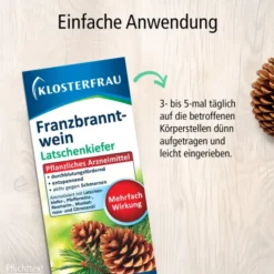 KLOSTERFRAU Franzbranntwein Latschenk.Dosierfl. 200 ml
