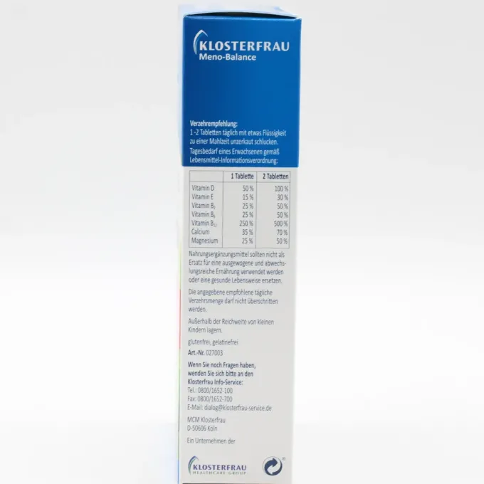 KLOSTERFRAU Meno-Balance Tabletten 60 Stück