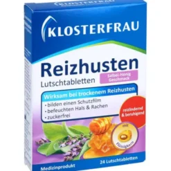 KLOSTERFRAU Reizhusten Salbei-Honig Lutschtabl. 24 St