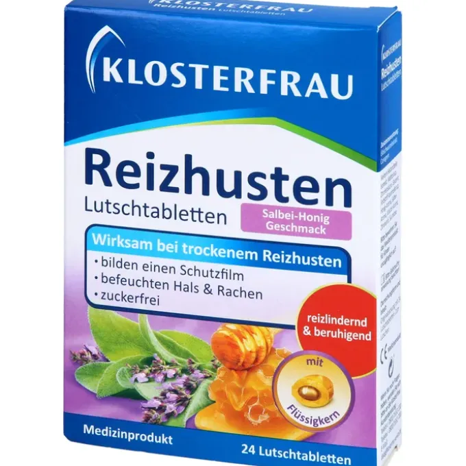 KLOSTERFRAU Reizhusten Salbei-Honig Lutschtabl. 24 St