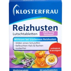KLOSTERFRAU Reizhusten Salbei-Honig Lutschtabl. 24 St