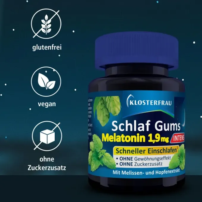 KLOSTERFRAU Schlaf Gums Intens 30 Stück