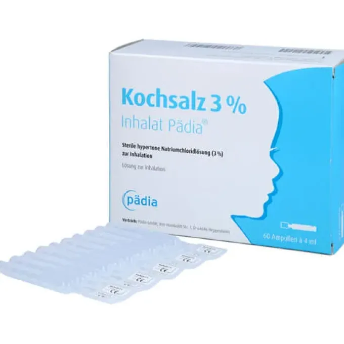 KOCHSALZ 3% Inhalat Pädia Ampullen 60X4 ml