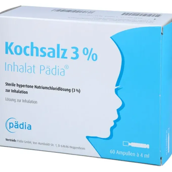 KOCHSALZ 3% Inhalat Pädia Ampullen 60X4 ml