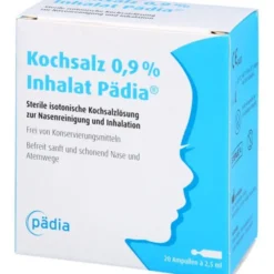 KOCHSALZ 0,9% Inhalat Pädia Ampullen 20X2,5 ml