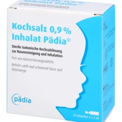 KOCHSALZ 0,9% Inhalat Pädia Ampullen 20X2,5 ml