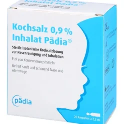 KOCHSALZ 0,9% Inhalat Pädia Ampullen 20X2,5 ml