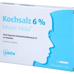 KOCHSALZ 6% Inhalat Pädia Ampullen 20 Stück