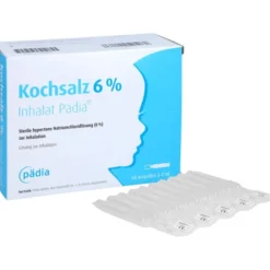 KOCHSALZ 6% Inhalat Pädia Ampullen 60 Stück